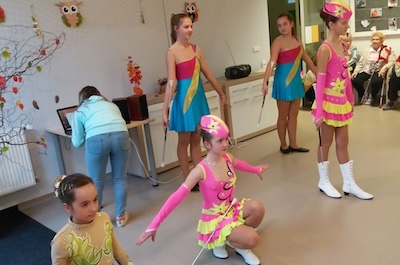 Novovesky - mažoretky a twirlerky