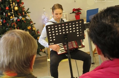 Vánoční vystoupení umělecké základní školy