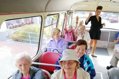 Výlet retro autobusem