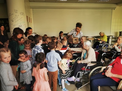 Květnové vystoupení dětí z MŠ Pohoda