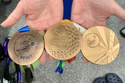 Beseda s trojnásobným bronzovým paralympionikem Jiřím Suchánkem