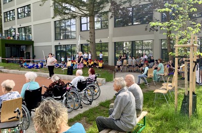 Taneční vystoupení dětí ze Svobodné základní školy 21. 5. 2024