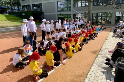 Taneční vystoupení dětí ze Svobodné základní školy 21. 5. 2024
