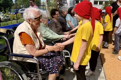 Taneční vystoupení dětí ze Svobodné základní školy 21. 5. 2024