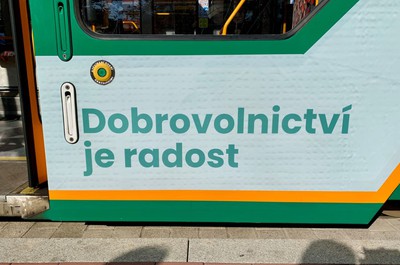 Tramvaj plná pomoci - byli jsme při tom