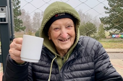 Vánoční zpívání na zahrádce s punčem