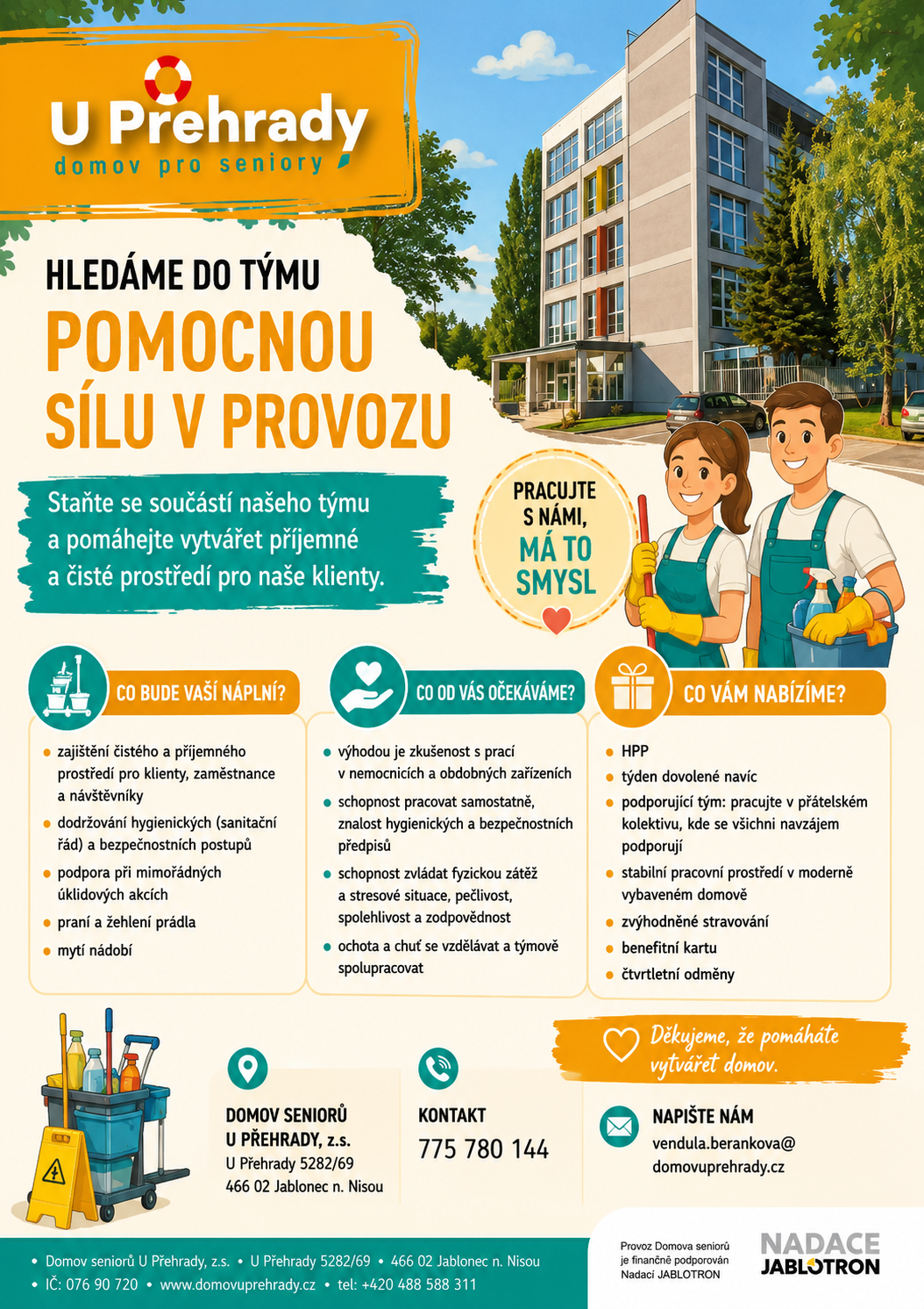Domov seniorů U Přehrady, z.s.